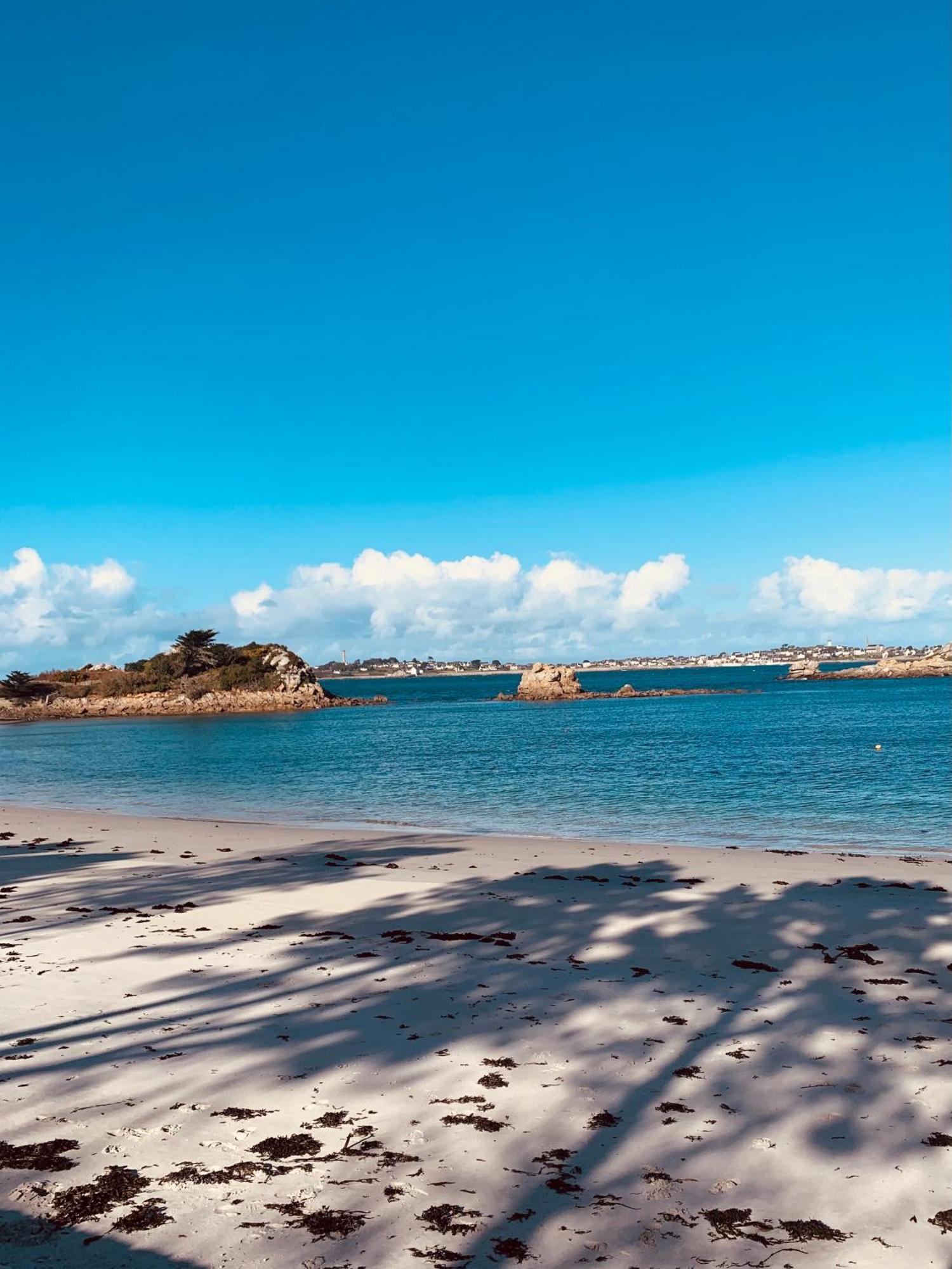 Studio Vue Sur Mer Avec Veranda - Roscoff Apartman Kültér fotó